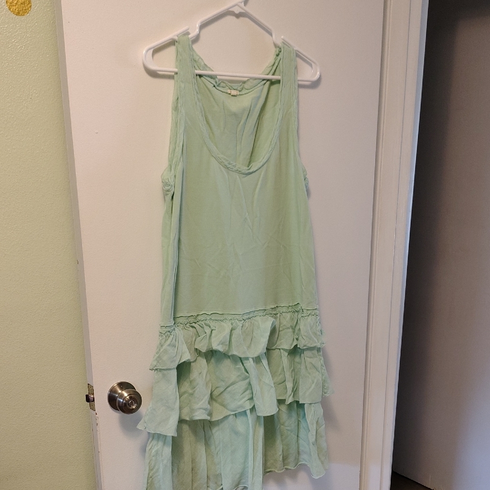 J. Crew Light Green Sleeveless Dress